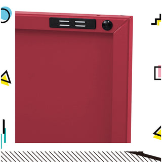 ArtissIn Buffet Sideboard Metal Cabinet - BASE Pink
