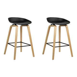 Artiss 2x Bar Stools Wooden