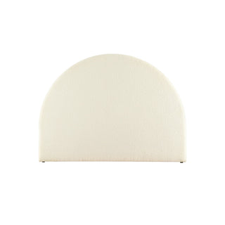 Artiss Bed Head Headboard Double Boucle - GREI White