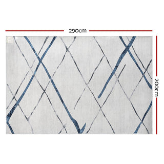 Artiss Floor Rug 200x290 Washable Mat Carpet Short Pile Jaca