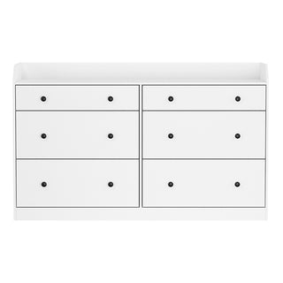 Artiss 6 Chest of Drawers - PETE White