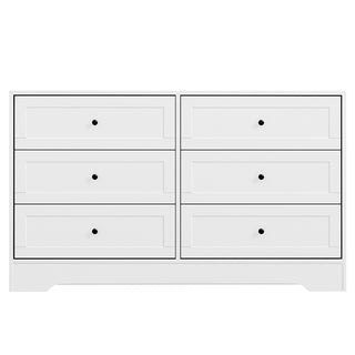 Artiss 6 Chest of Drawers - LEIF White