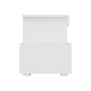 Artiss Entertainment Unit TV Cabinet LED 215cm White Caya
