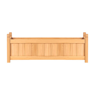 Greenfingers Garden Bed 90x30x33cm Wooden Planter Box Raised Container Growing