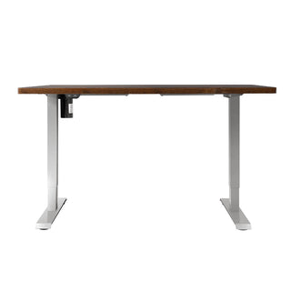 Artiss Standing Desk Motorised Sit Stand Desks Rustic Brown 140CM