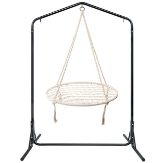Gardeon Hammock Chair with Stand Nest Web Outdoor Swing 100cm