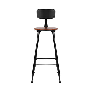 Artiss 4x Bar Stools Vintage Metal Chairs