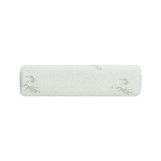 Giselle Bedding Memory Foam Neck Roll Pillow Bamboo Cover
