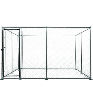 NEATAPET 3x3m Dog Enclosure Pet Outdoor Cage Wire Playpen Kennel Fence with Cover Shade