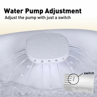 Floofi Pet Water Fountain Dispenser LED USB 3L
