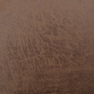 Sarantino Distressed Fabric Sofa Bed Couch Lounge - Brown