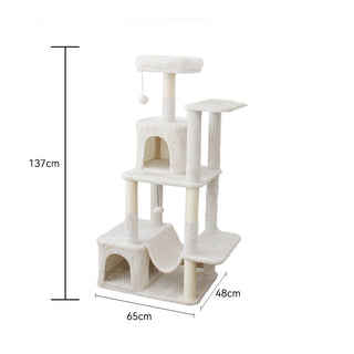 CATIO Multi-level Tall Cat Tree and House Condo C6033