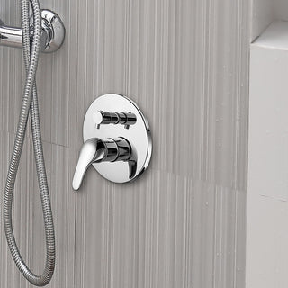 Chrome Bathroom Shower Wall Mixer Diverter w/ WaterMark