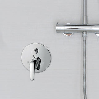 Chrome Bathroom Shower Wall Mixer Diverter w/ WaterMark