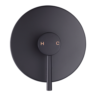 Shower Bath Mixer Tap Bathroom Electroplated Matte Black