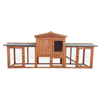 Rabbit Hutch Hutches Large Metal Run Wooden Cage Chicken Coop Guinea Pig