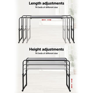 Overbed Table Work Laptop Desk with Wheels