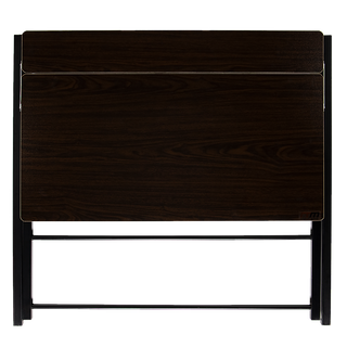 Folding Desk with Shelf Computer Laptop PC Table Side Home Office Furniture