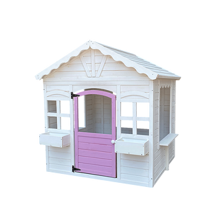 Cubby House Kids Wooden Outdoor Playhouse Cottage Play Children Timber