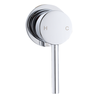 Single Round Shower Bath Mixer Tap Bathroom WATERMARK Approved