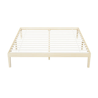 Artiss Bed Frame King Size Wooden Base Mattress Platform Timber Pine BRUNO